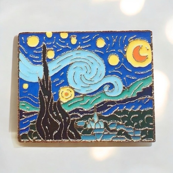 Starry Night Pin - Picture 5 of 5